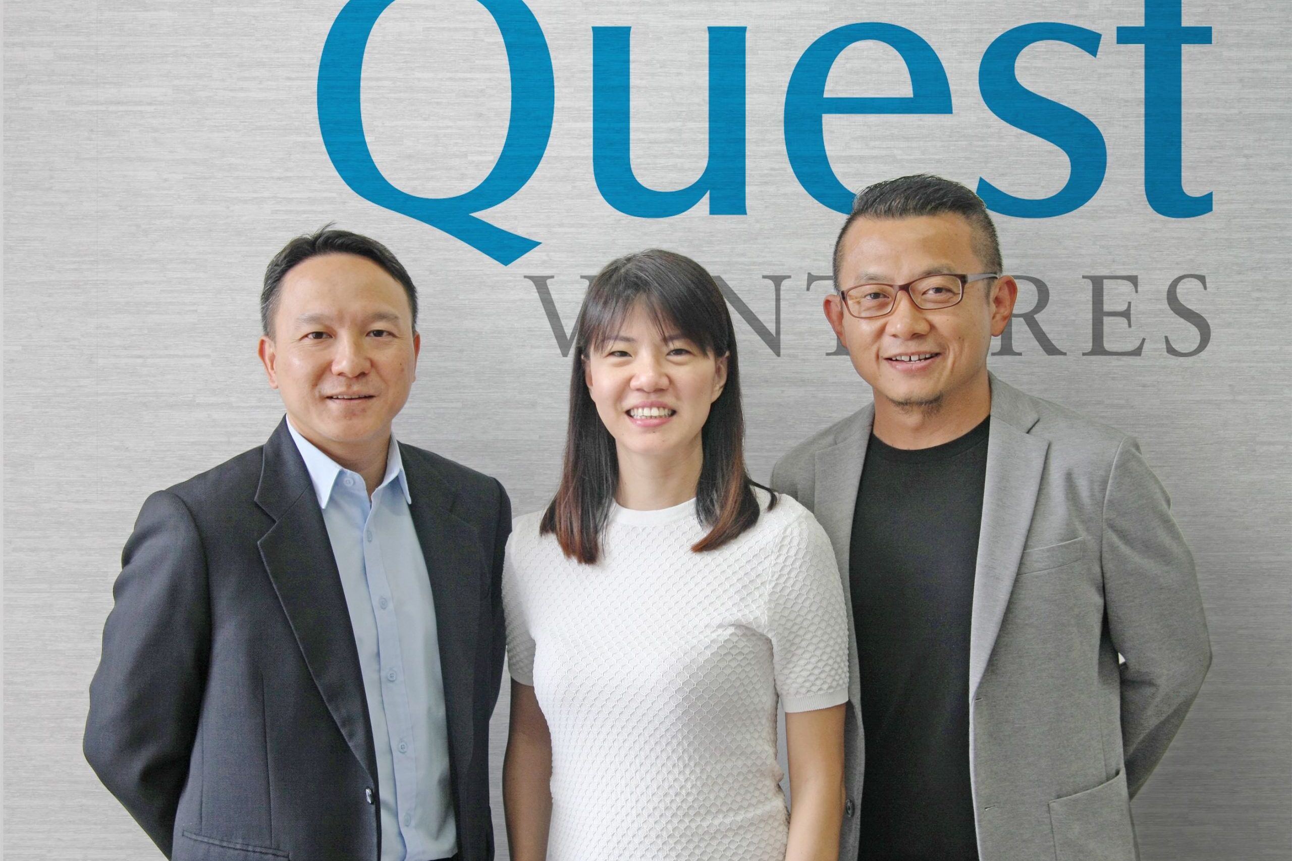James Tan alongside Goh Yiping and Jeffrey Seah