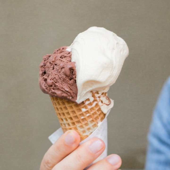 food, ice cream, dessert