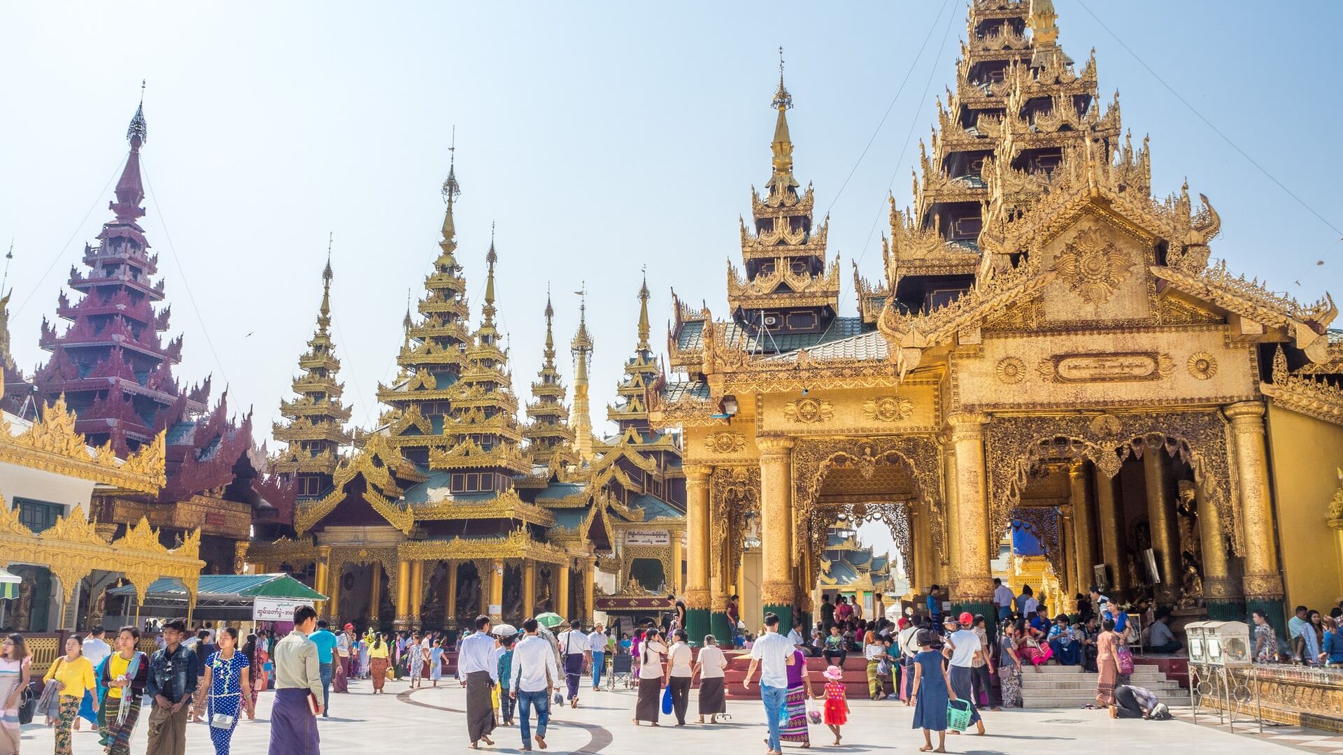 Shwedagon Pagoda, Myanmar