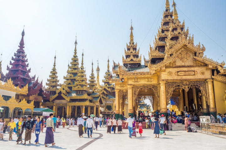 Shwedagon Pagoda, Myanmar