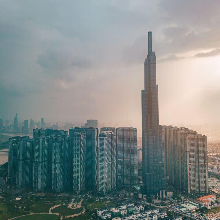 Ho Chi Minh City, Vietnam, city, skyscrapers