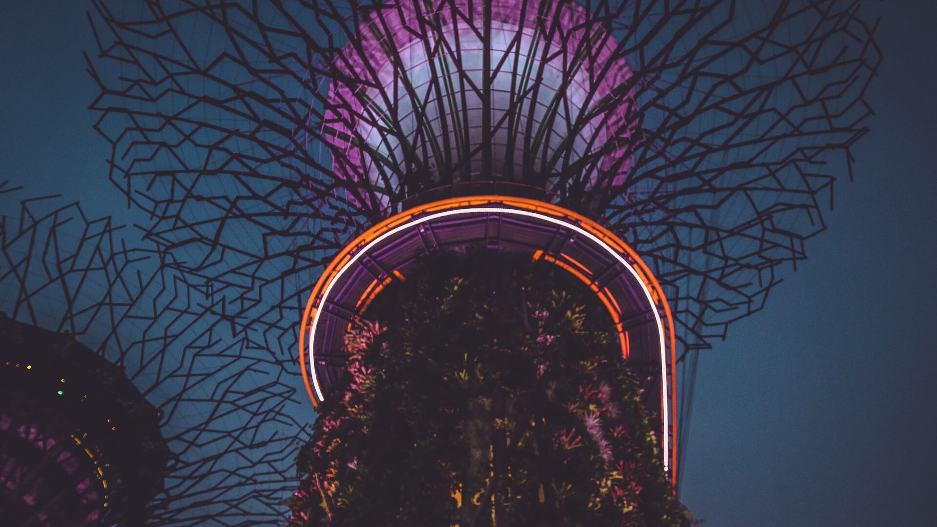 Singapore, neon, LEDs