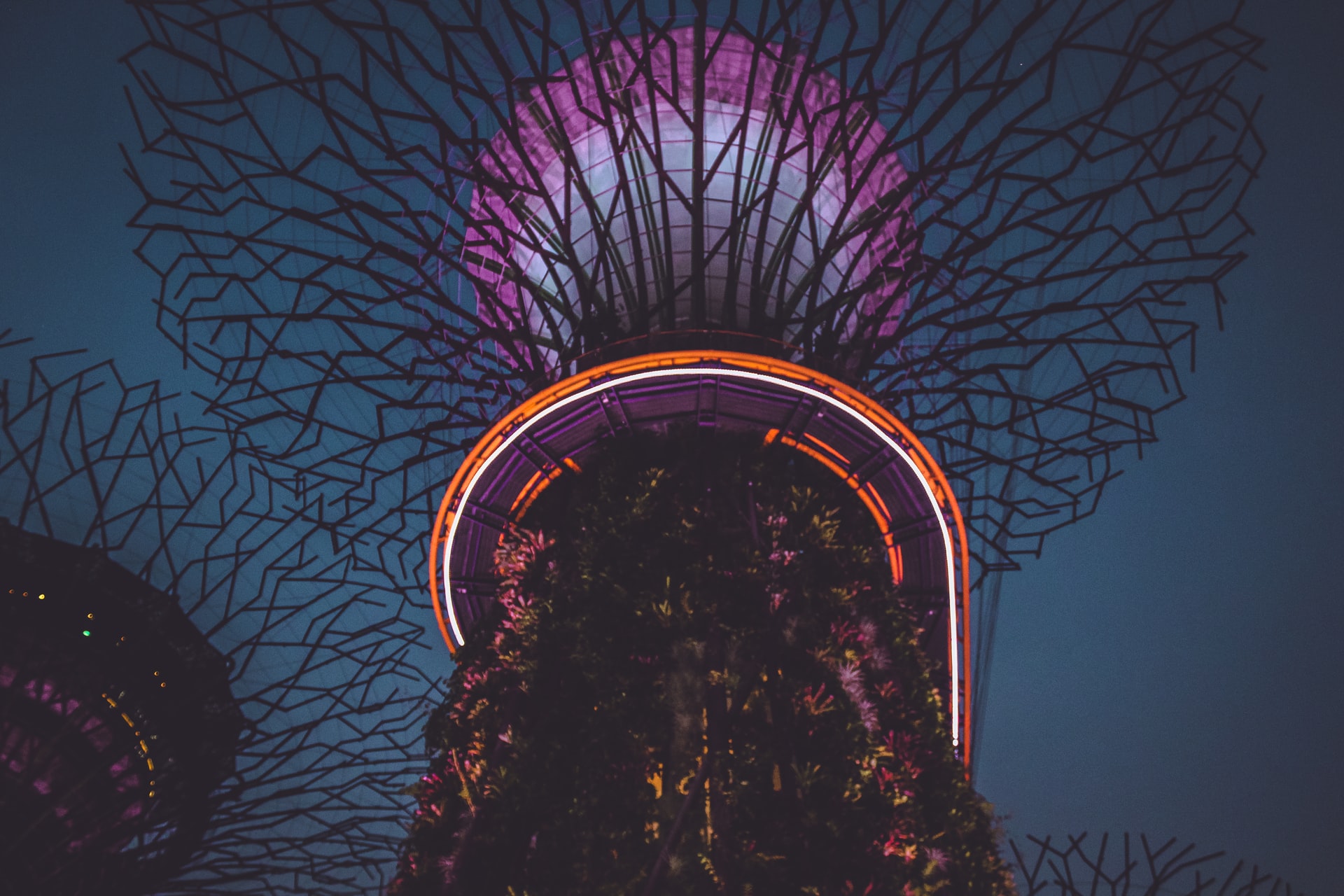 Singapore, neon, LEDs