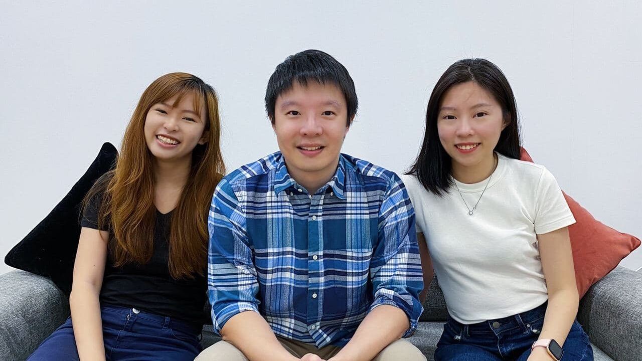 Amanda Tay, Head of Marketing and PR, along with Co-Founders Ken Tan and Charmaine Lim