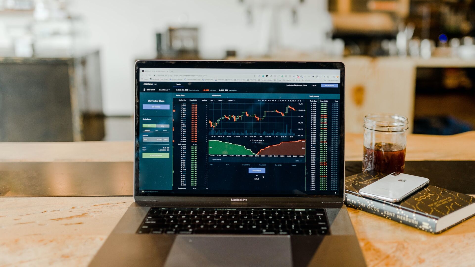 Financial Services Industry in Asia Pacific - Computer with financial charts