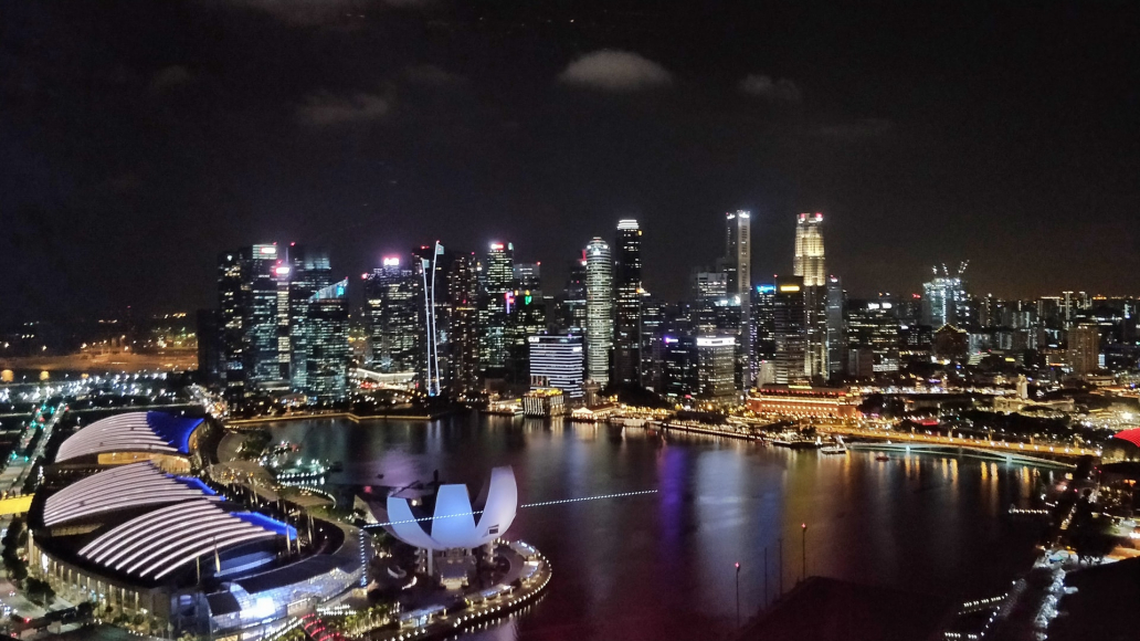 Singapore skyline SGX SPAC