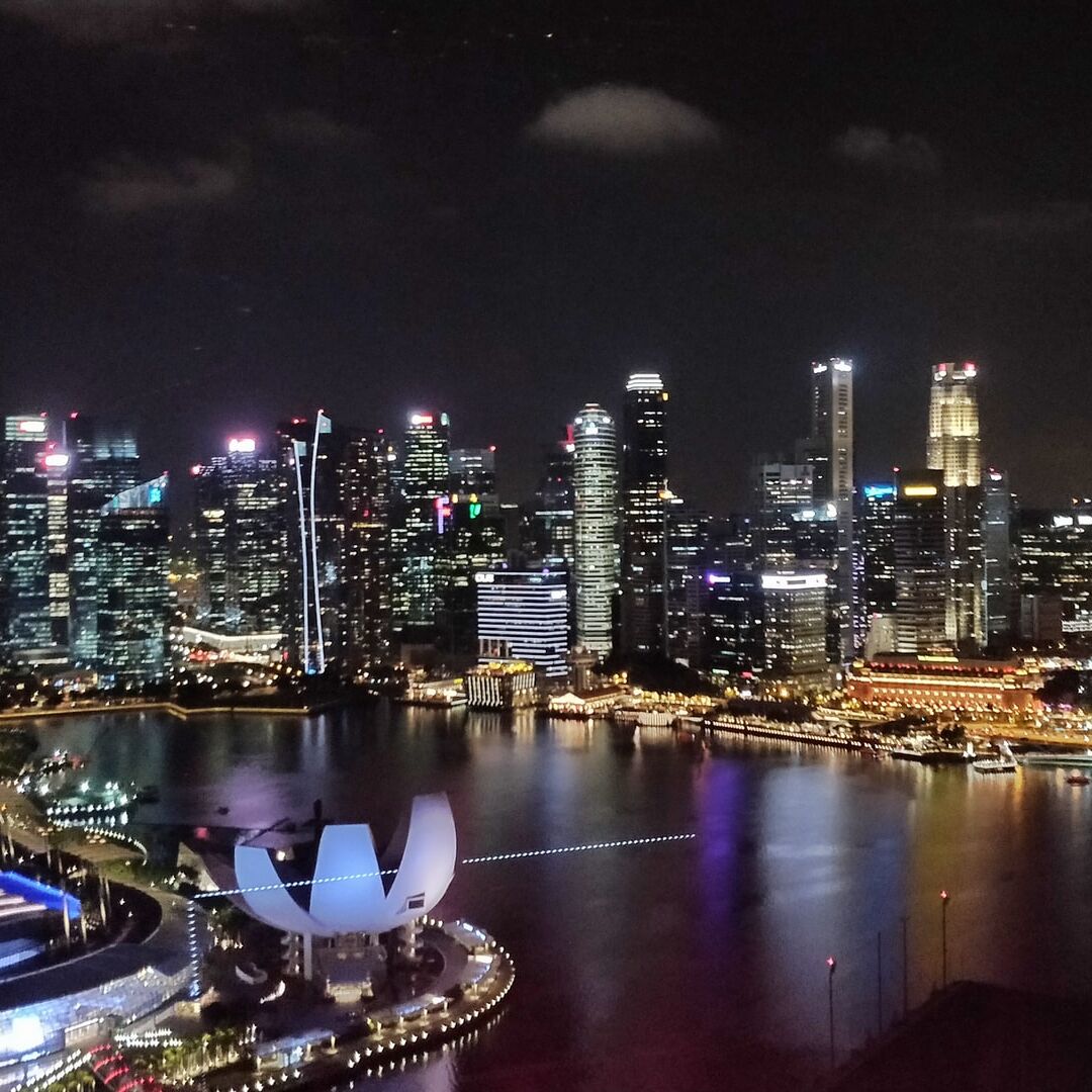 Singapore skyline SGX SPAC
