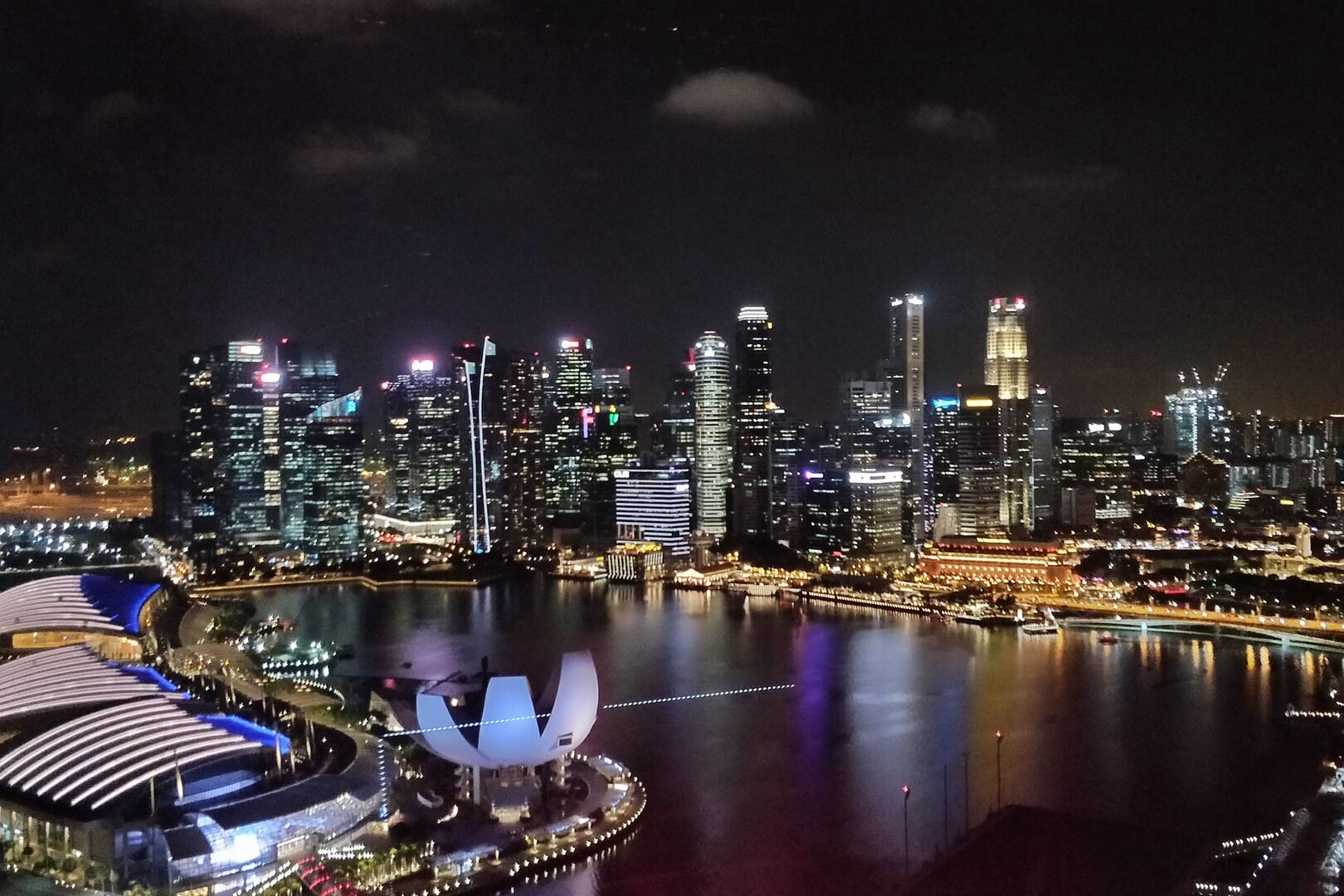 Singapore skyline SGX SPAC