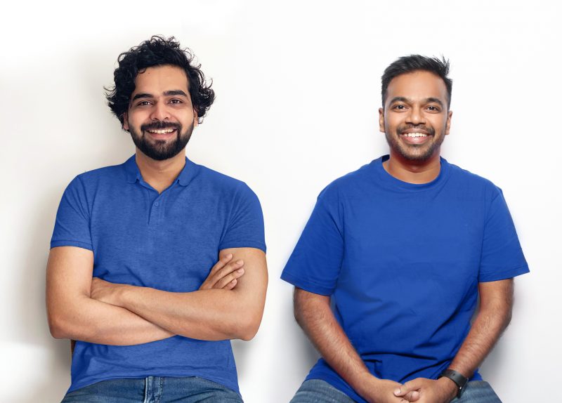 Chinmay Chauhan and Abhinay Peddisetty, Co-Founders, BukuWarung