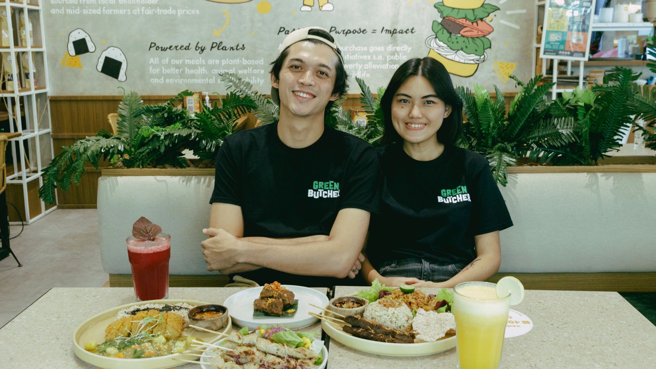 Max Mandias and Helga Angelina, Green Butcher Founders