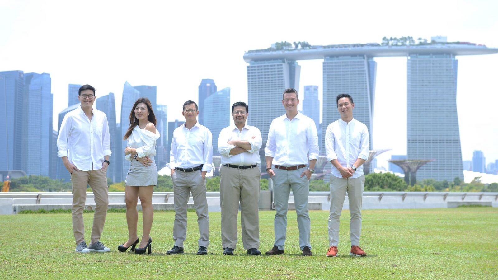 L-R: Pitra Harun, Director and Indonesia Country Head; Christina Neo, Office Manager; Kien Nguyen, Vietnam Partner; Nick Nash, Managing Partner; Oliver Rippel, Partner; Vorapol Supanusonti, Managing Director (Credit: Asia Partners)
