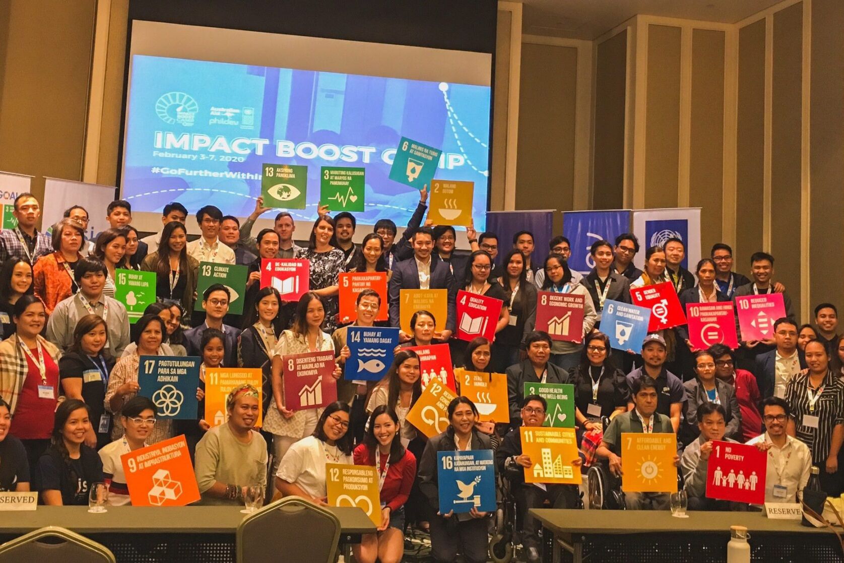 Founders of impact-driven businesses during the Impact Boost Camp
