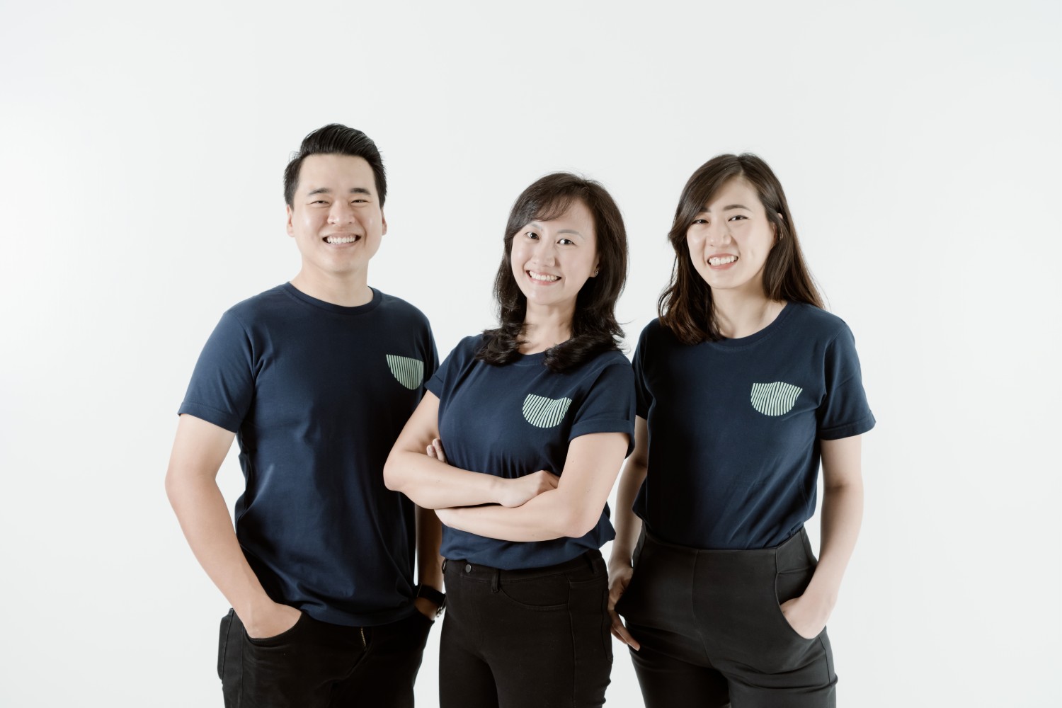 KLAR Founders (L-R): David Sugihartana (COO), Ellen Pranata (CEO), Adelia Susanto (Chief Orthodontist)