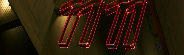 red and white led light