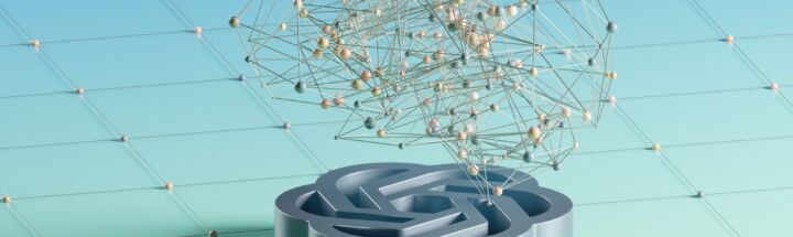 a computer generated image of a ball of string