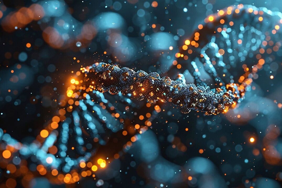 ai generated, dna, genetic