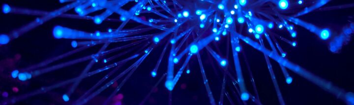 purple and blue light digital wallpaper