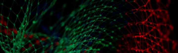 green and red light wallpaper