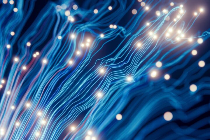 A close up of a computer circuit board