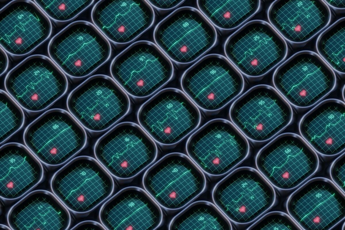 a computer generated image of a bunch of circles