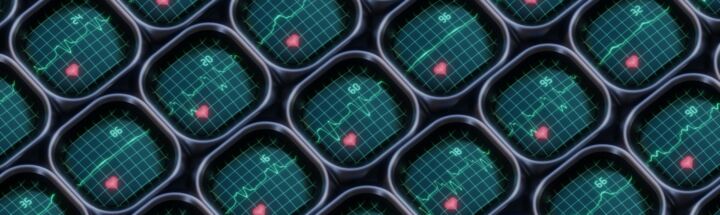 a computer generated image of a bunch of circles