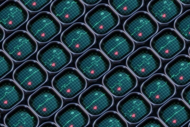 a computer generated image of a bunch of circles