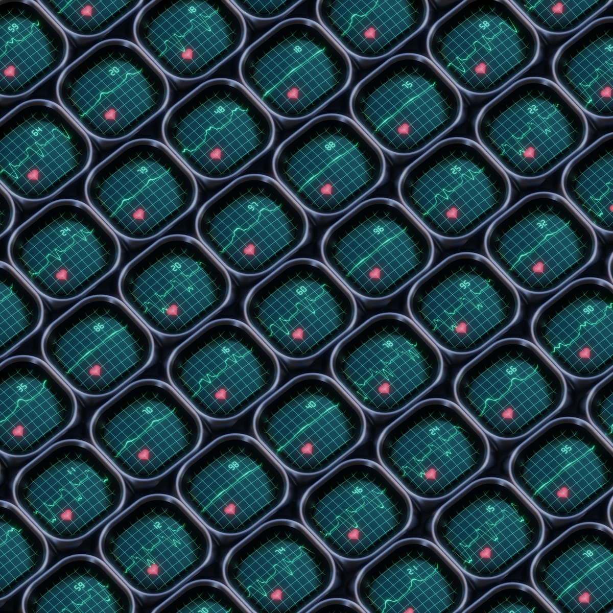 a computer generated image of a bunch of circles