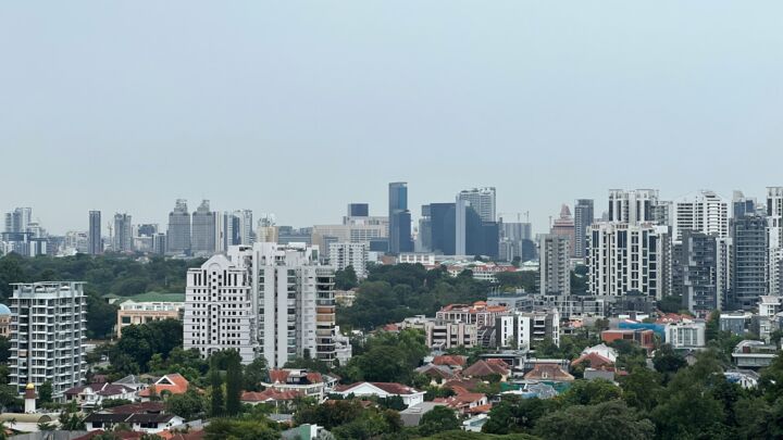 a city with many buildings