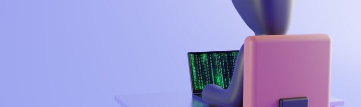 a few chairs with a table and a computer