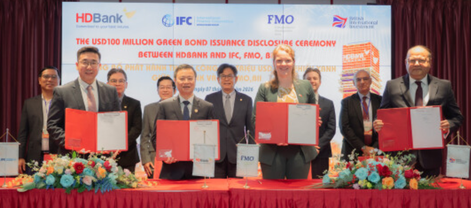 Vietnam's HDBank Successfully Issues $100 Million in Green Bonds to Global Investors, Boosting Sustainable Finance