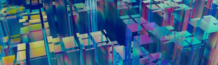 a group of colorful objects