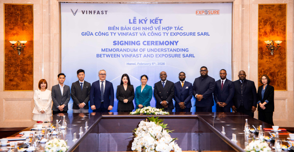 VinFast Partners with Exposure SARL to Launch Electric Taxis and Advance Green Mobility in DRC's Kinshasa
