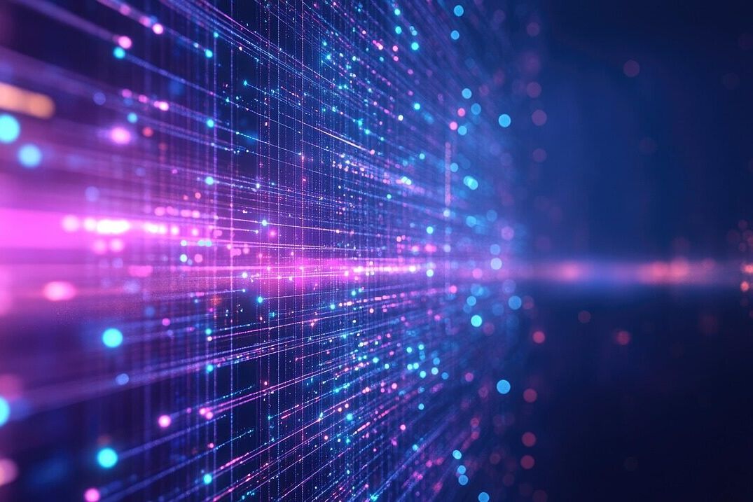 ai generated, futuristic, technology, data, network, background, lines, server, speed, data center, abstract, internet