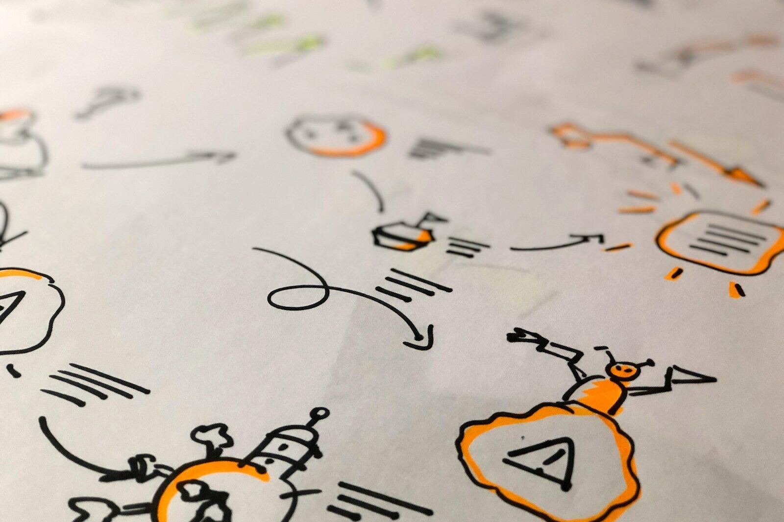 white and yellow cat print textile