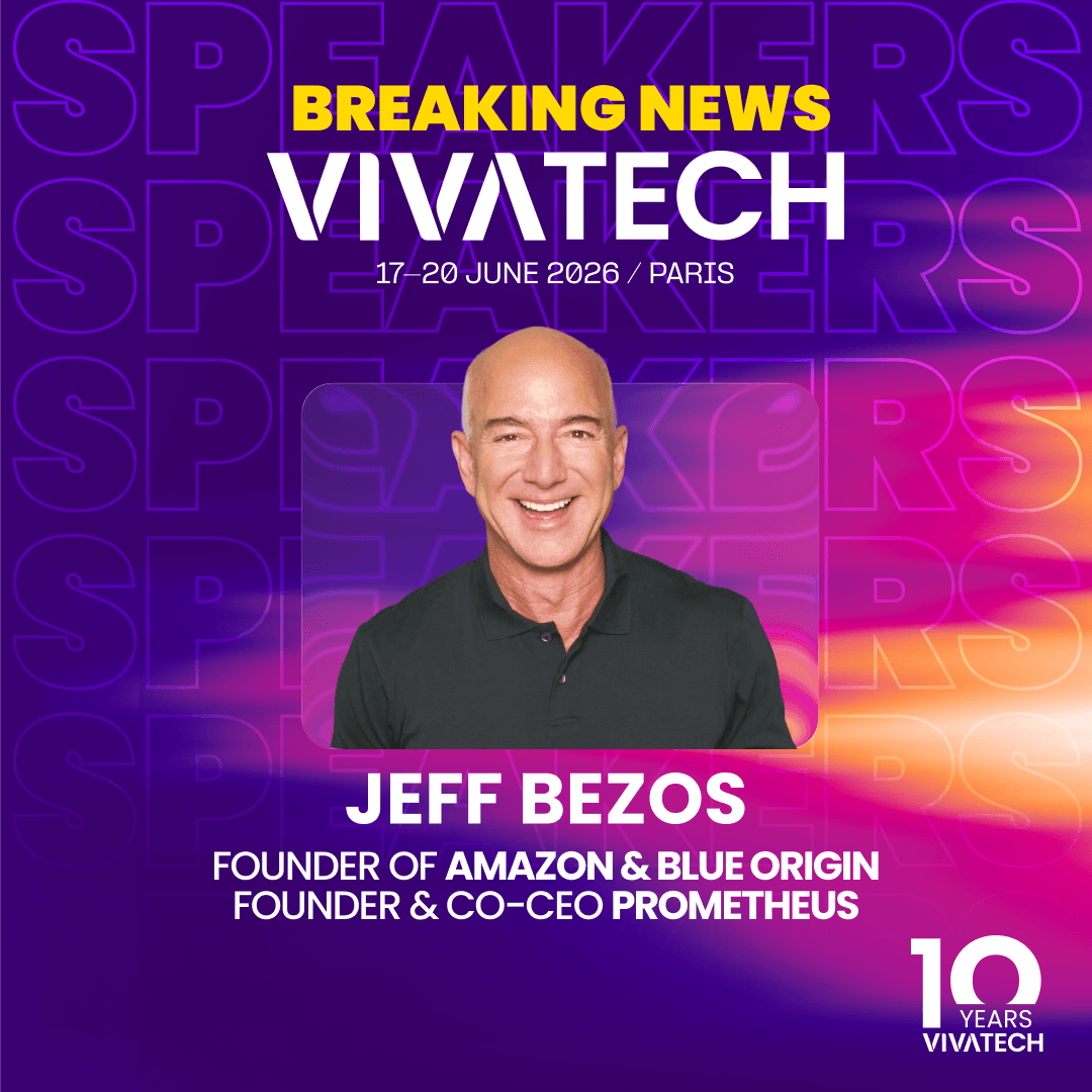 Amazon Founder Jeff Bezos to speak at VivaTech 2026