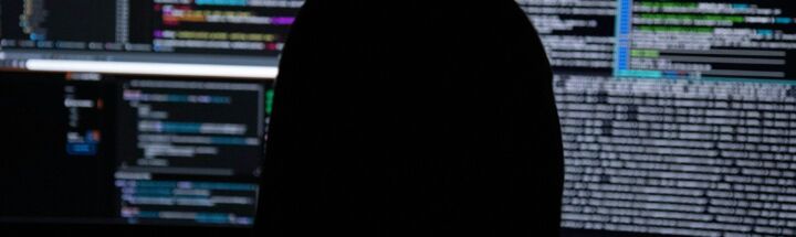 flat screen monitor turned-on