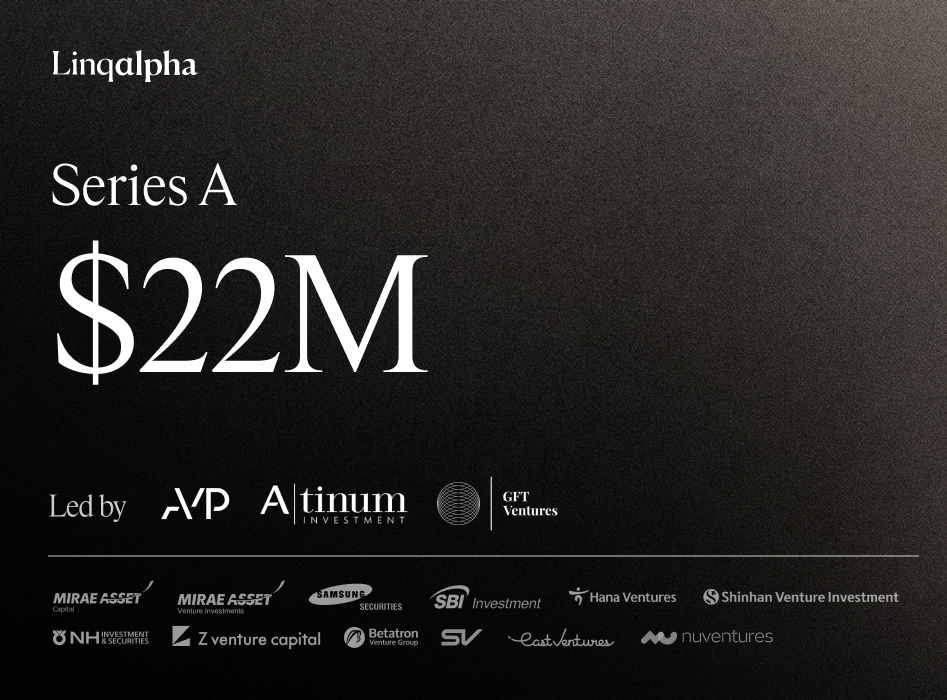 LinqAlpha raises $22M Series A to build AI layer for institutional investors