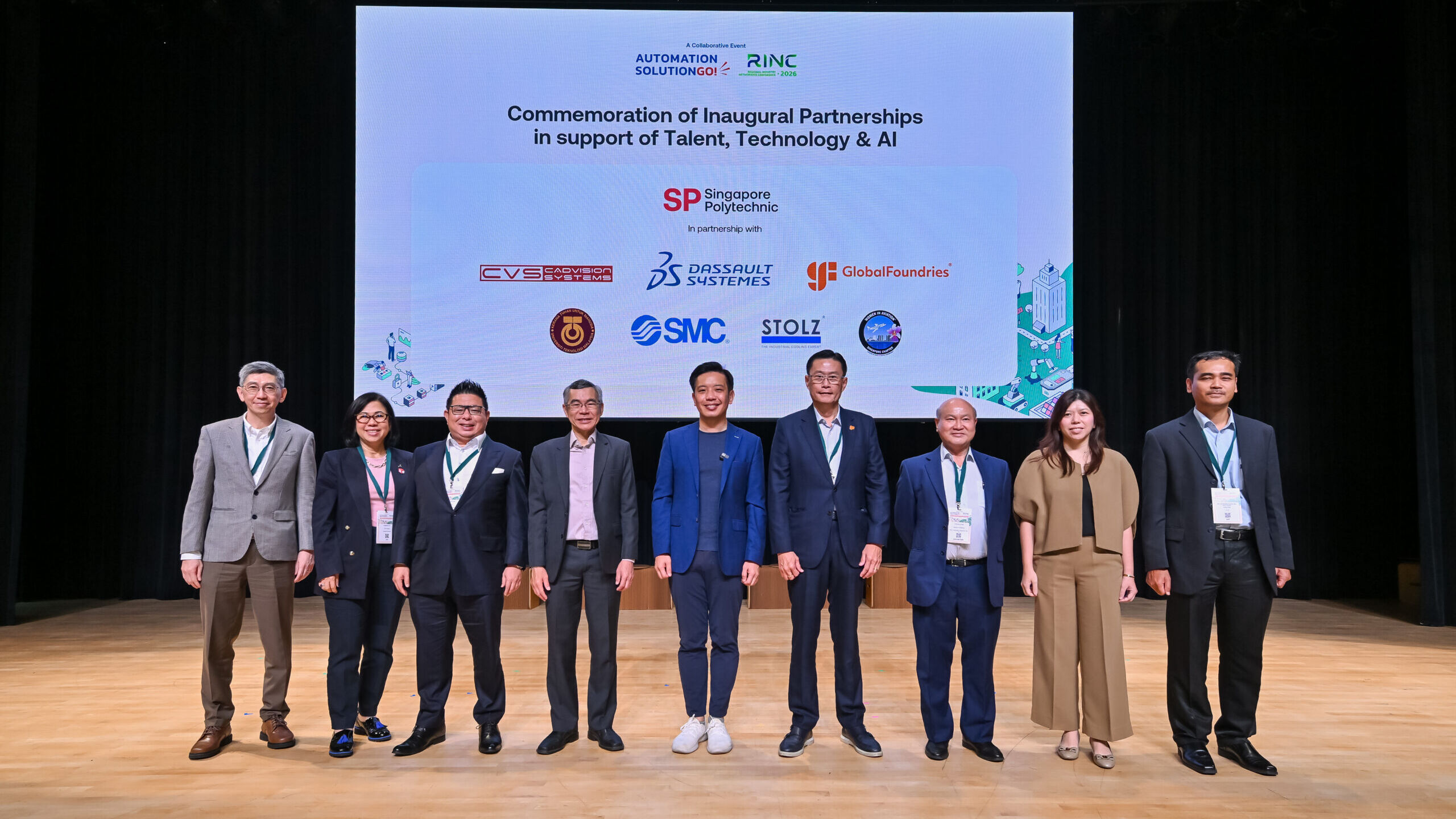 Singapore Polytechnic commemorates industry partnerships supporting talent, technology and AI at RINC 2026
