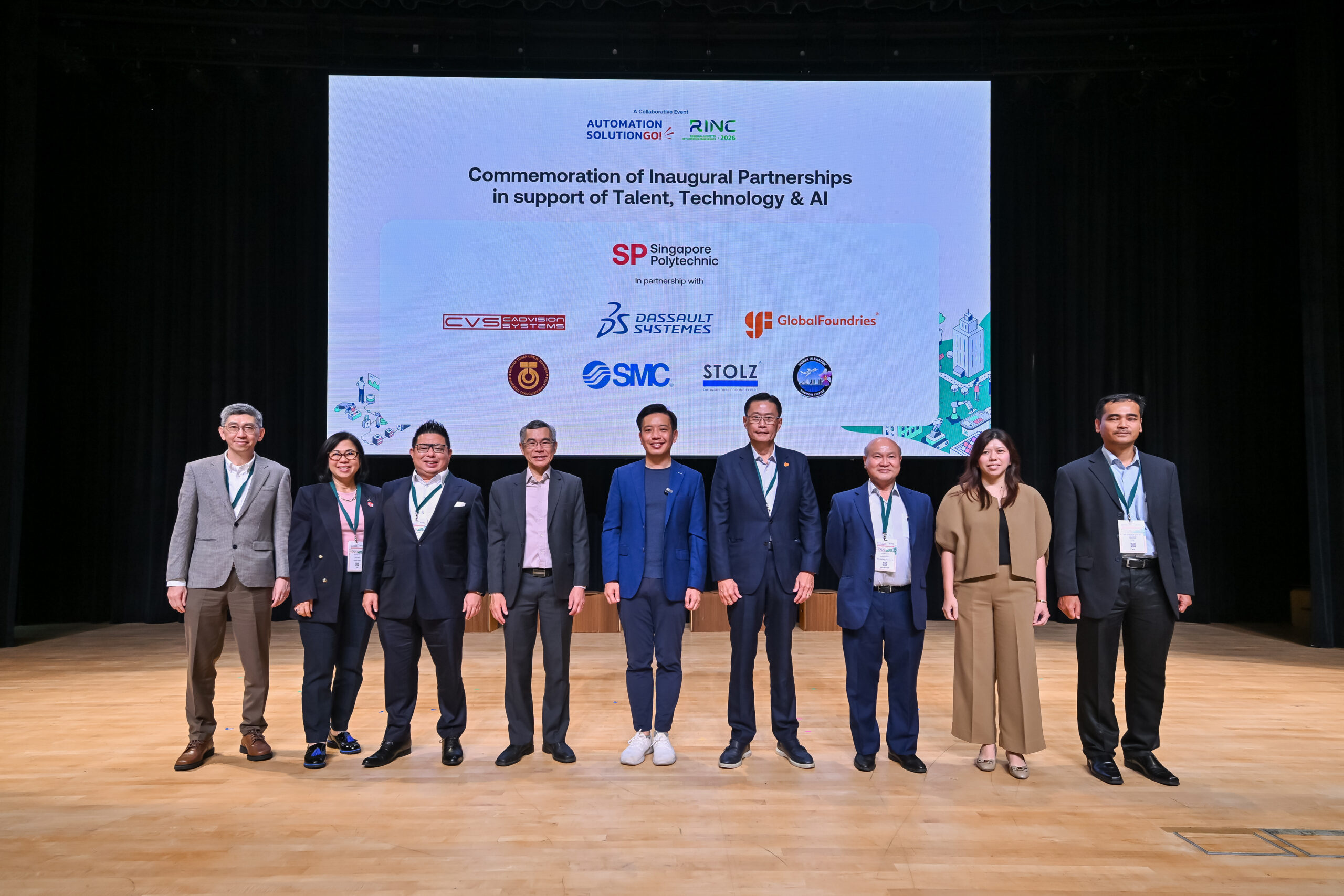 Singapore Polytechnic commemorates industry partnerships supporting talent, technology and AI at RINC 2026