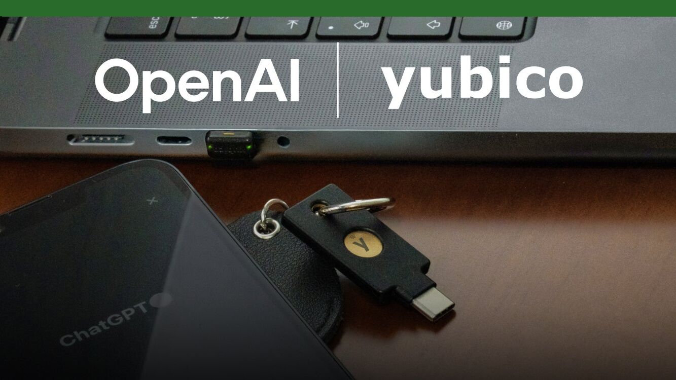 OpenAI-branded YubiKey security keys