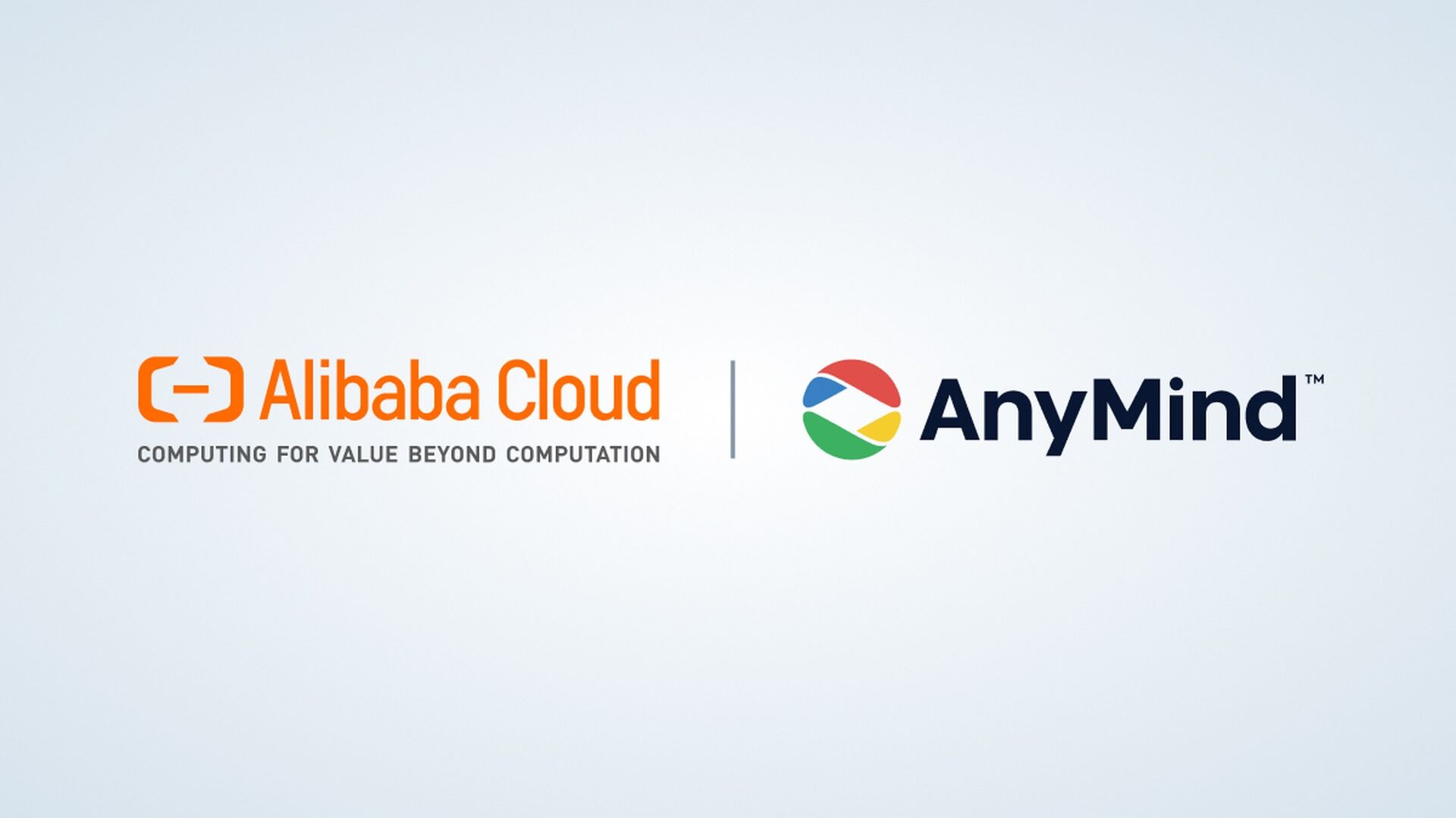 Alibaba Cloud and AnyMind Group logos