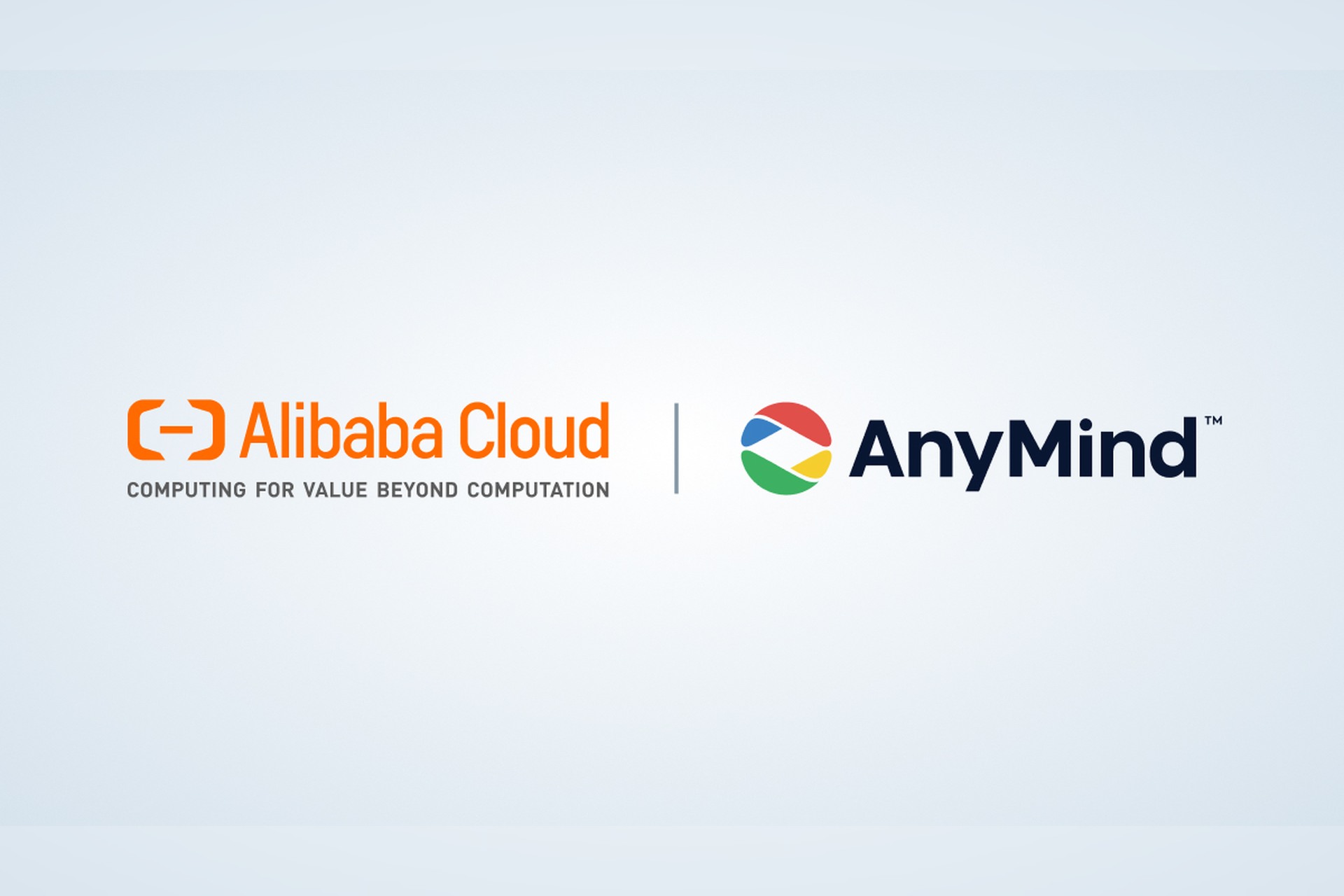 Alibaba Cloud and AnyMind Group logos