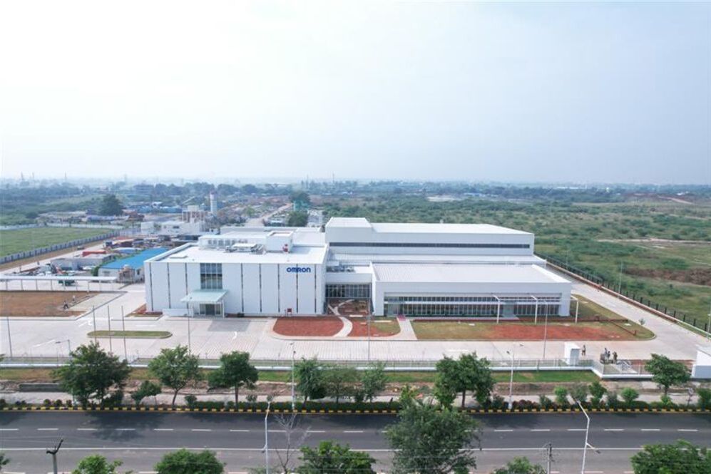 OMRON Healthcare's manufacturing factory near Chennai, India